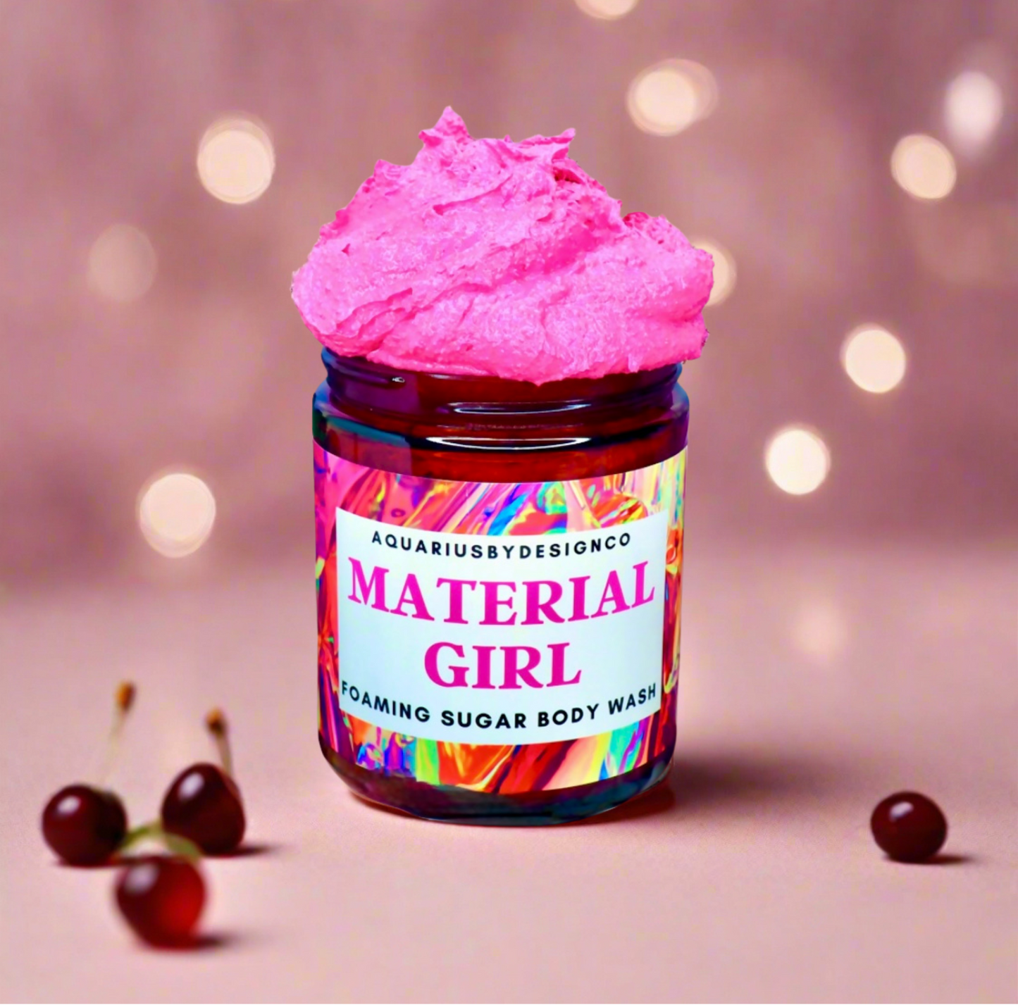 Material Girl Collection - Sweet Dark Cherries & Brown Sugar Cookies