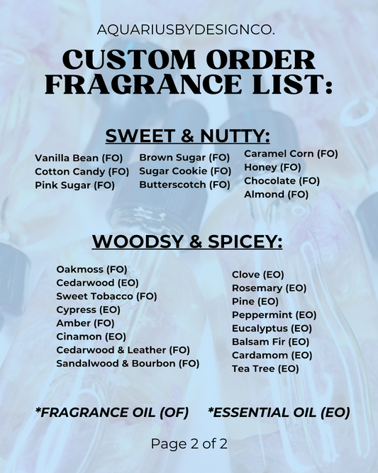Create Your Own Sugar Body Polish