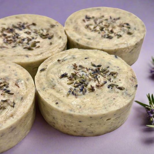 “BUFF UP” Exfoliating Body Butter Bar - Lemongrass & Lavender