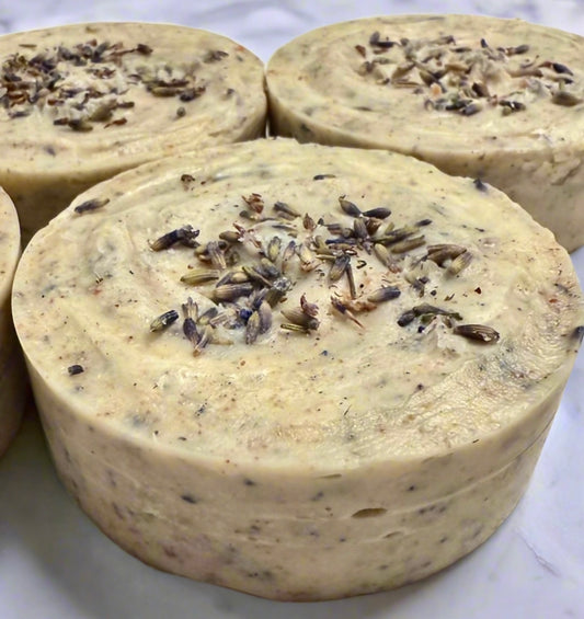 “BUFF UP” Exfoliating Body Butter Bar - Lemongrass & Lavender
