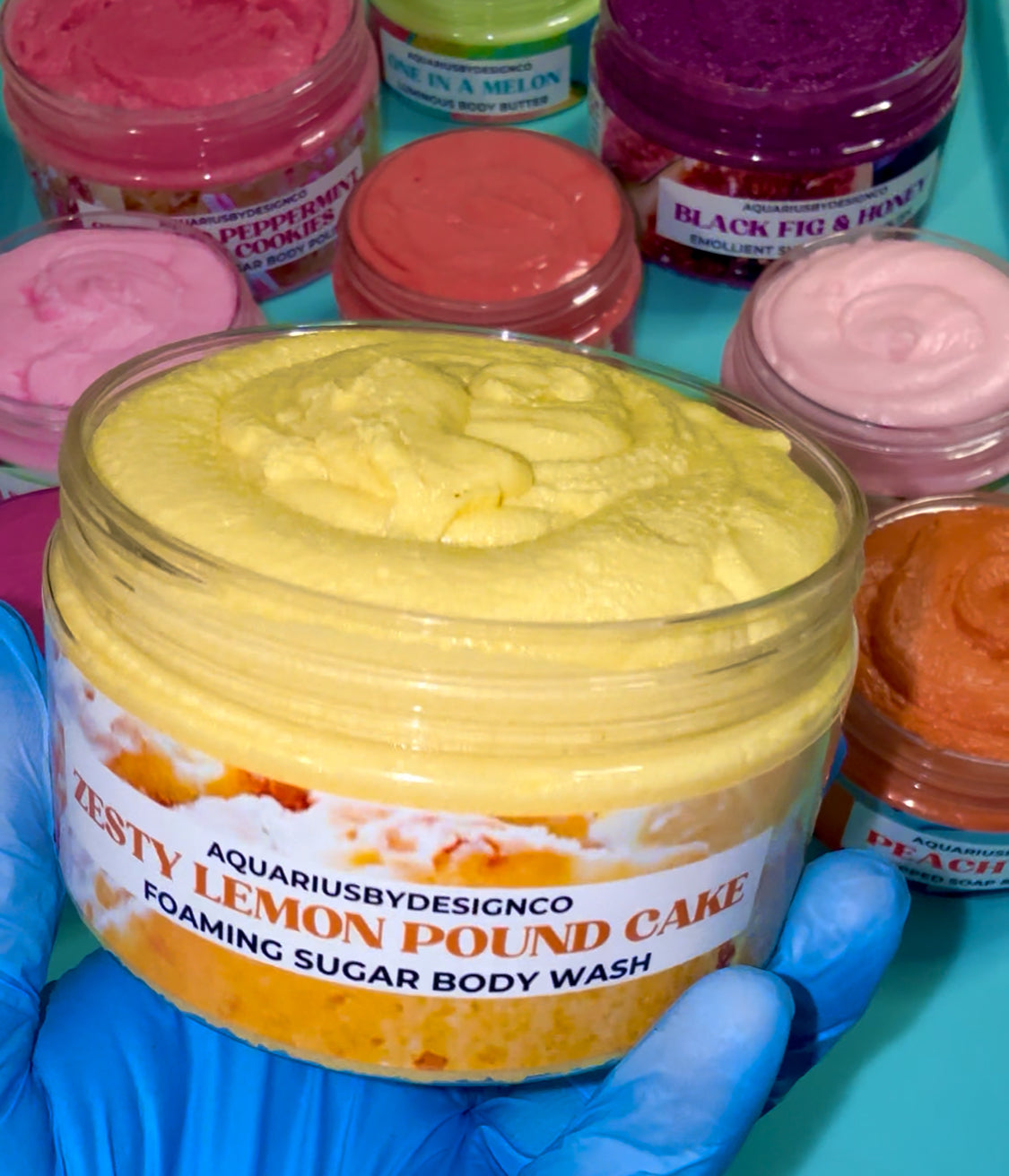 Create Your Own Foaming Sugar Body Scrub